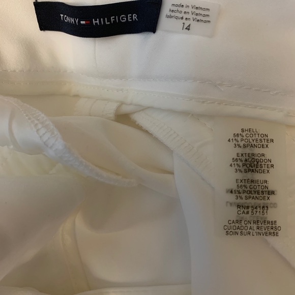 Tommy Hilfiger Woman’s Pleated Woven Pants - Picture 8 of 9